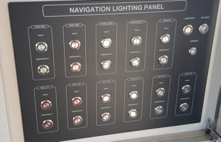 NAVIGATION ALUMINIUM PANEL